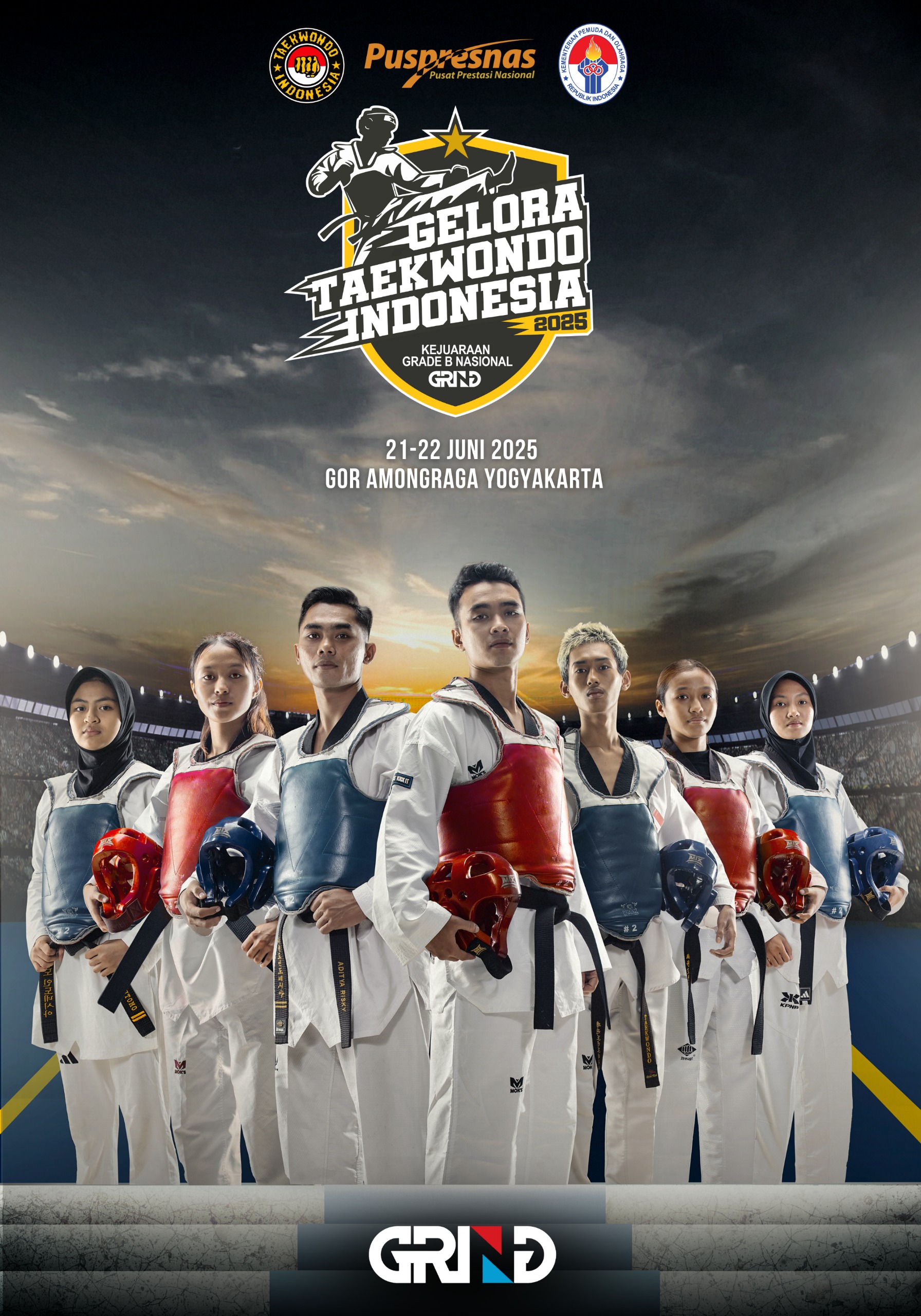 Panggung Juara Taekwondo Indonesia KITS Taekwondo Indonesia