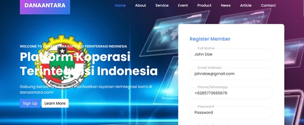 Danaantara Platform Koperasi Terintegrasi Indonesia KITS Taekwondo Indonesia
